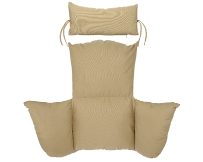 Cushion Gb Polyester Beige L100-W123-H15cm