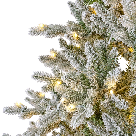 Allison Snowy Pine 7ft Pre-lit Warm White Lights - image 3