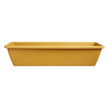 Barcelona Trough 70cm Honey Yellow