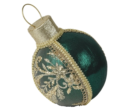 Bauble  Lace Green H22cm