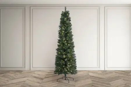 Brampton Pine - 7.5Ft Tree 250 Warm White LED & 8 Functions - image 1