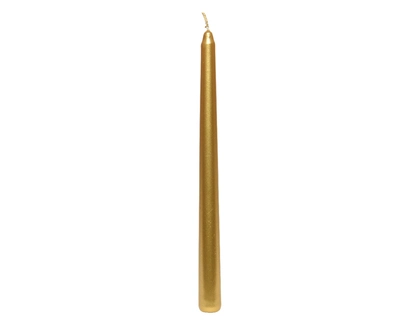 Candle Wax Dinner Metallic Gold H25cm