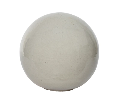 Carmen Ball Terracotta Clay Indoor And Outdoor dia28.00cm white