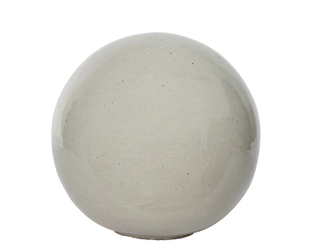 Carmen Ball Terracotta Clay Indoor And Outdoor dia40.00cm white