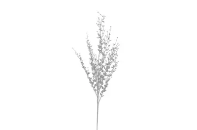 CN 94Cm Silver Glitter Stem