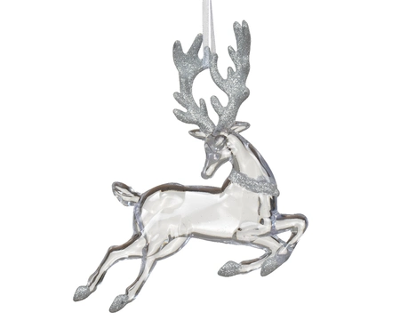 Deer polystyrene transparent gl