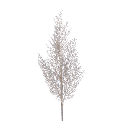 FB 77cm champagne gold glitter cypress stem