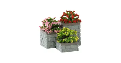 Flower Bed Boxes, Set Of 3