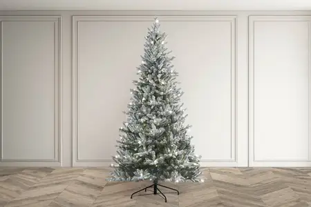 Frosted Aspen Fir - 7.5Ft Tree 550 Warm White LED - image 3