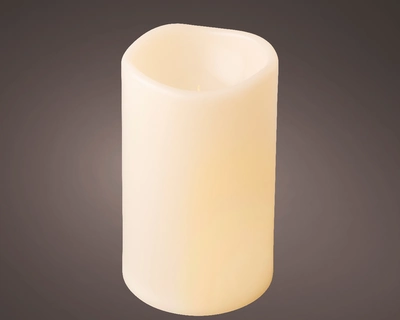 LED candle plastic steady BO outdoor H20cm - image 1