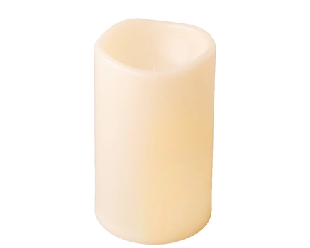 LED candle plastic steady BO outdoor H20cm - image 2