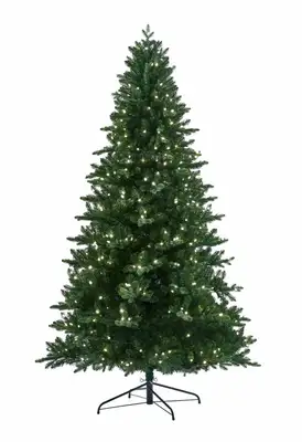 Merrivale Fir - 7.5Ft Tree 500 Warm White LED - image 3