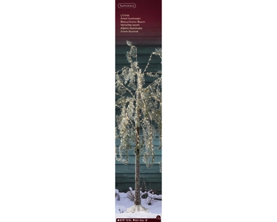 Micro LED Tree  Steady  Green/Warm White Dia70-H150cm-360L - image 2