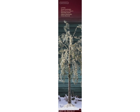 Micro LED Tree  Steady  Green/Warm White Dia70-H150cm-360L - image 4