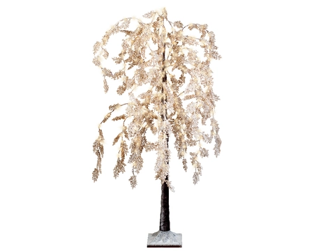 Micro LED Willow White Flower Steady  White/Warm White Dia70-H180cm-360L - image 2