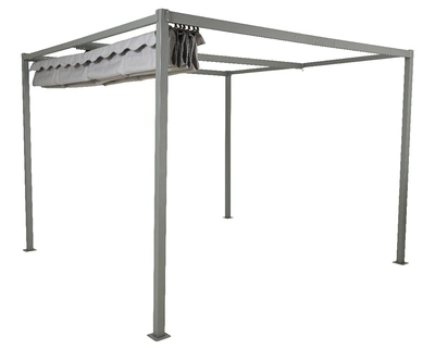 Pergola Polyester Outdoor  L300.00-W300.00-H220.00cm grey - image 2