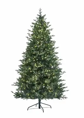 Rocky Blue Green Spruce - 10Ft Tree 1100 Warm White LED & 8 Functions - image 3