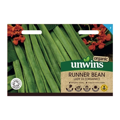 Runner Bean Lady Di (Organic)