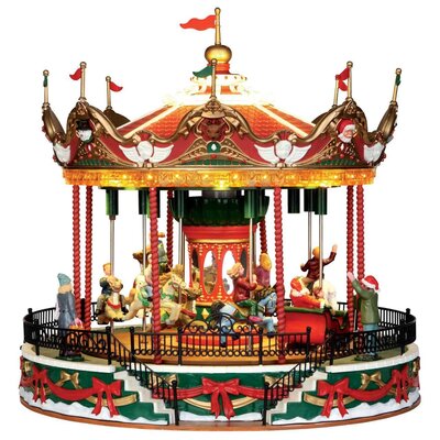 Santa Carousel, With 4.5V Adaptor