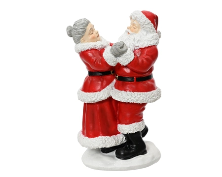 Santa Polyresin Santa Red H16cm