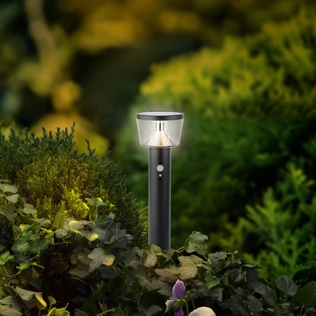 Solar Stake Light Stainl Steel Steady  H54.00cm-40L anthracite - image 3