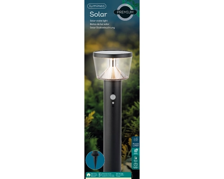 Solar Stake Light Stainl Steel Steady  H54.00cm-40L anthracite - image 4